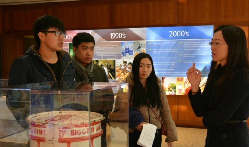 思成团队代表在百事基金会参访学习