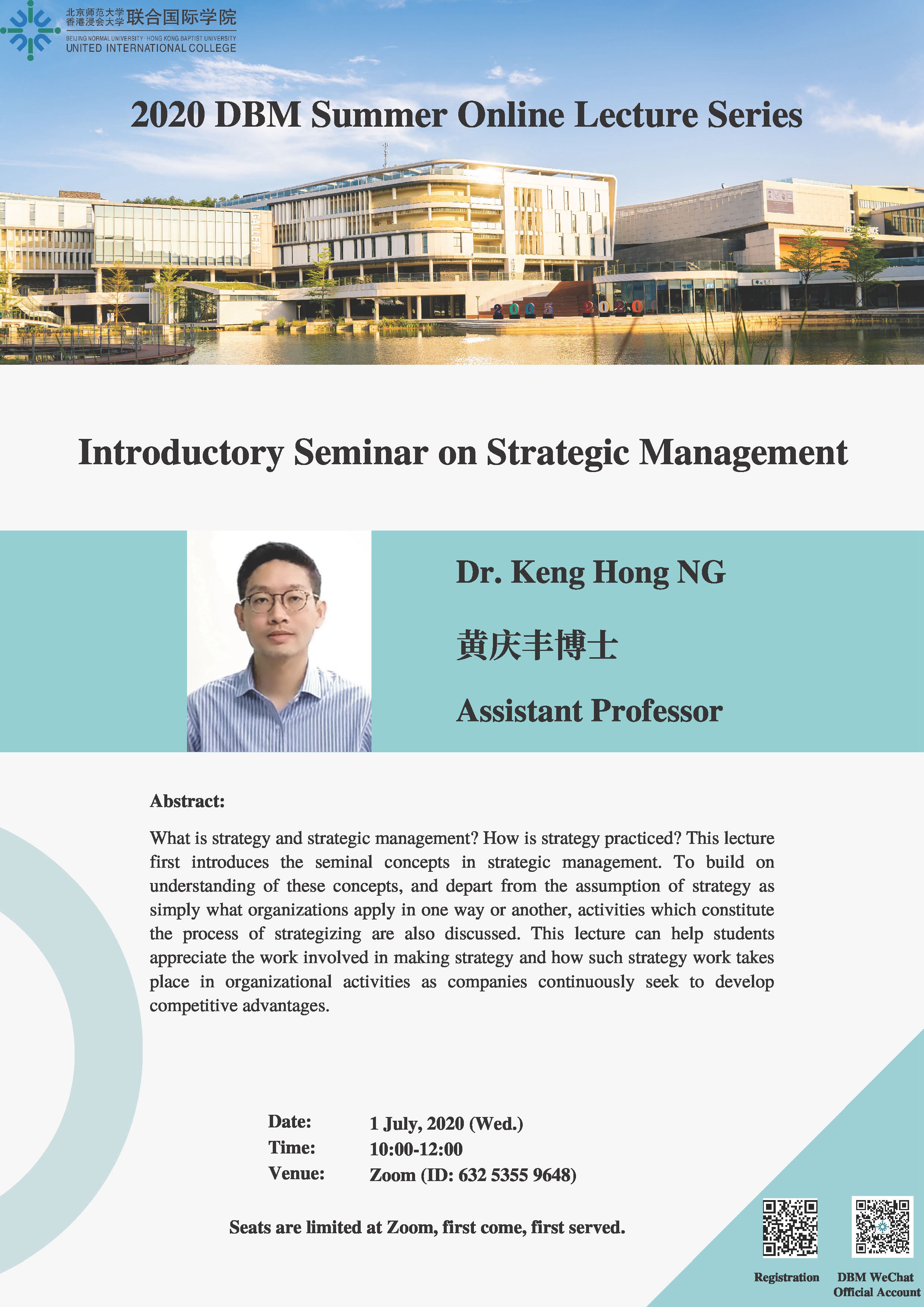 1 July Dr Keng Hong NG 小
