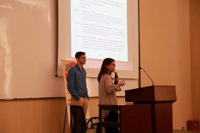 Claudia Chow and Greg Lewis