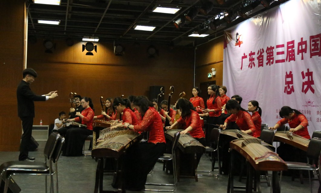 my民乐大赛现场