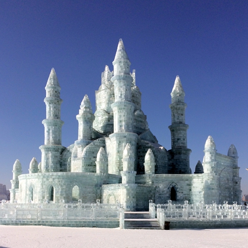 Ice and Snow World ice castle